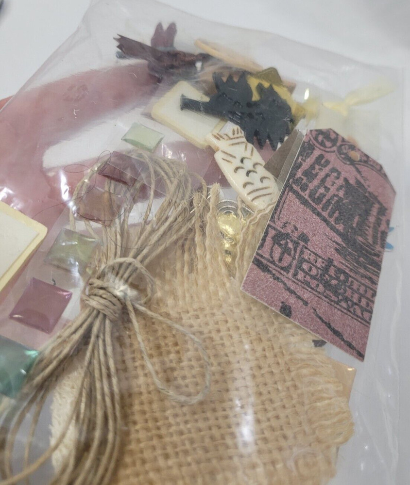 Ephemera for Card Making scrapbooking Texture Pieces Mixed Bag