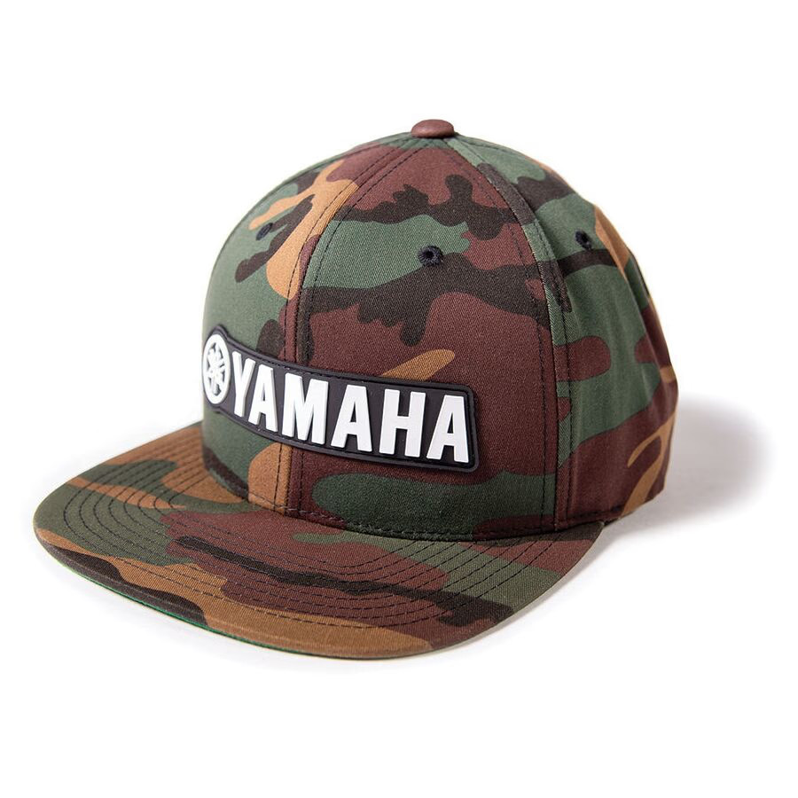 Factory Effex Yamaha Bold Snapback Hat - Camo 24-86202