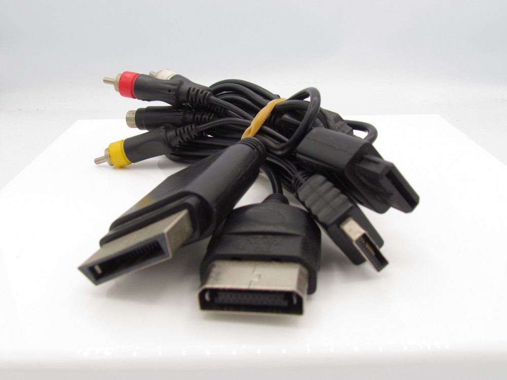 Multi System Composite S-Video AV Cable Cord