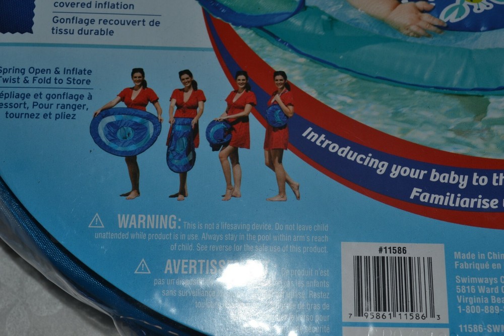 SwimWays Baby Spring Float Sun Canopy 9 to 24 months