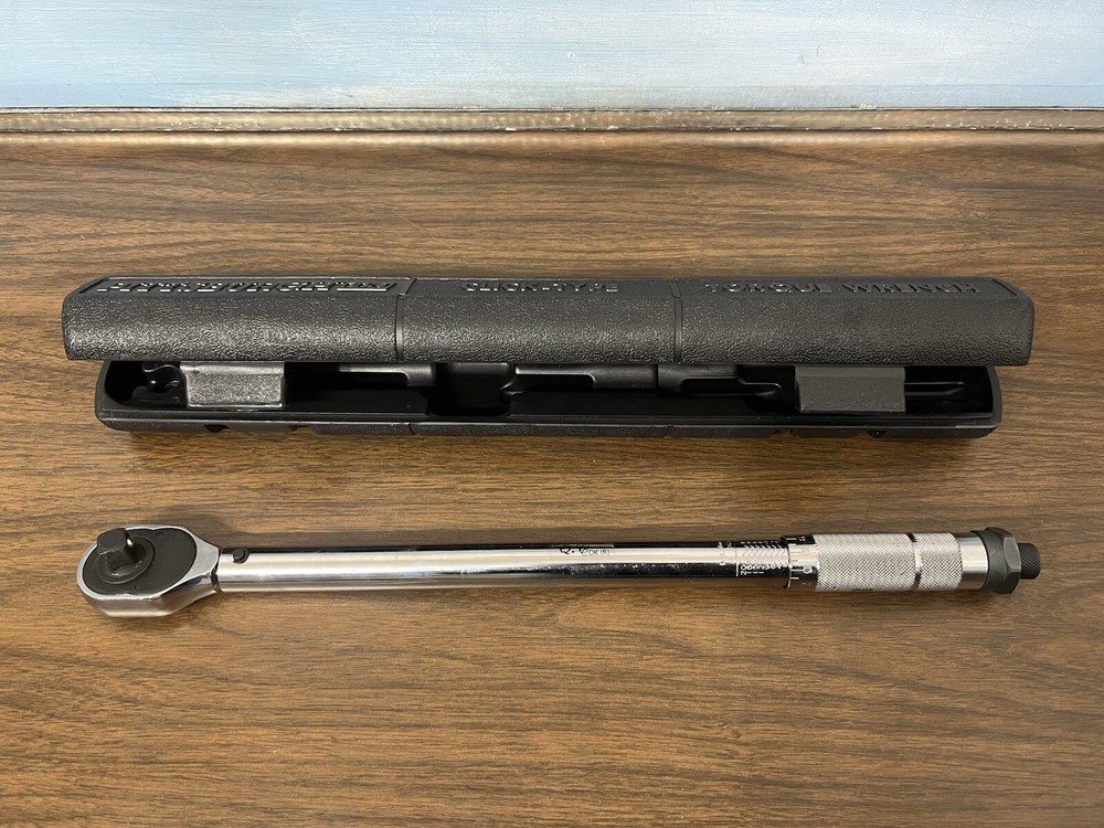Torque Wrench Ratchet Adjustable Q Cok (6) In Case
