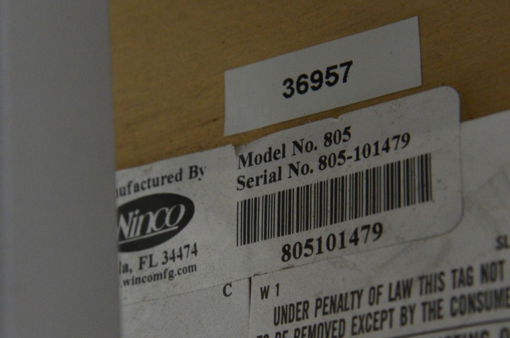 Winco Adjusting Tilt Head Treatment Table 805