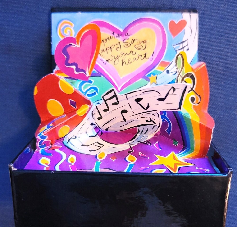 Fun 3" Paper Musical Box Card