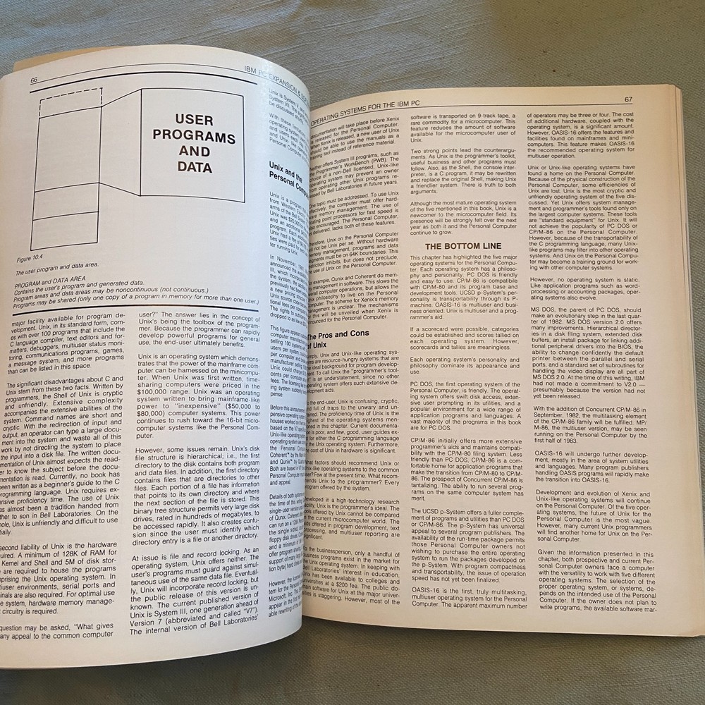 IBM PC Expansion Software Guide QUE BOOK Vintage Computer PC 1982 Ads Vendors