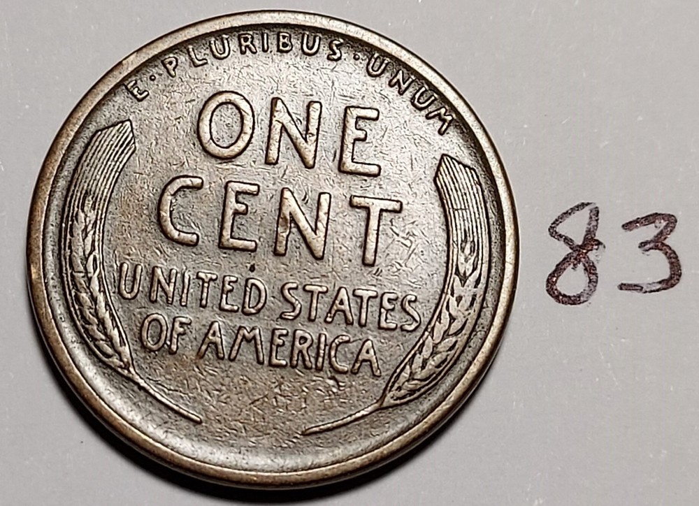 1919-S Lincoln Wheat Cent #83