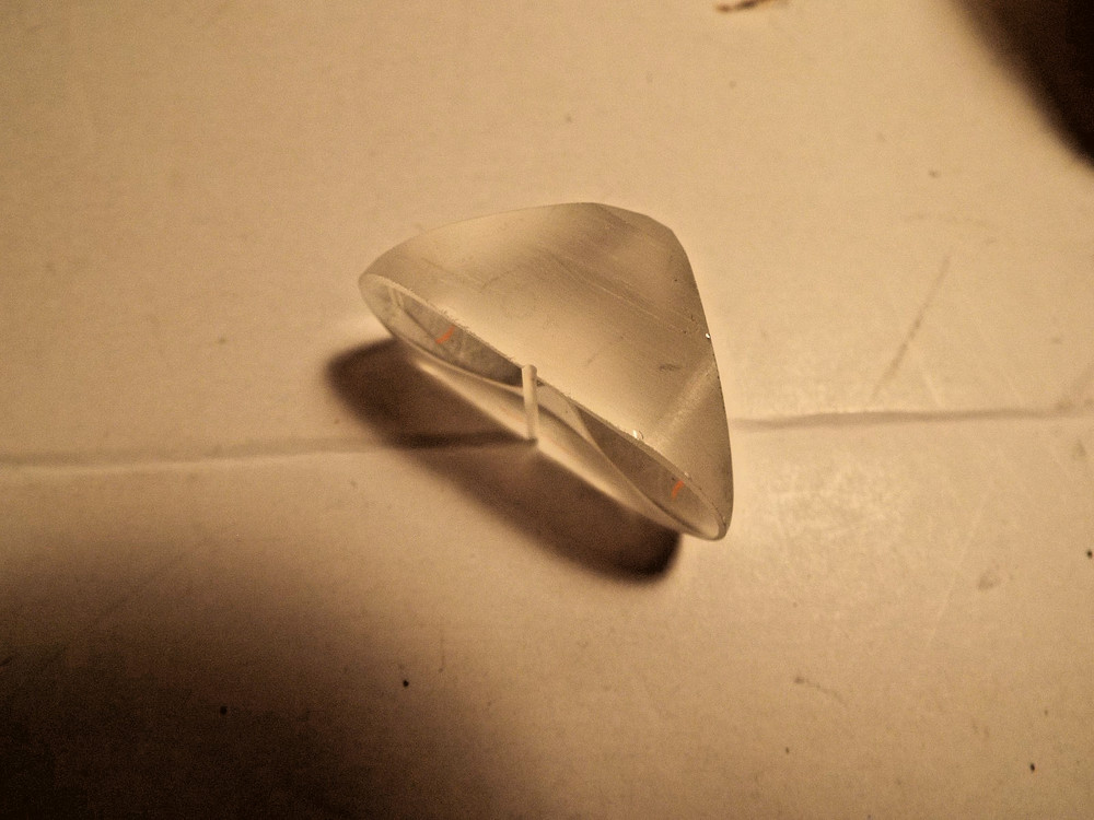 Optical 90* Right Angle Prism. Vintage Stock.