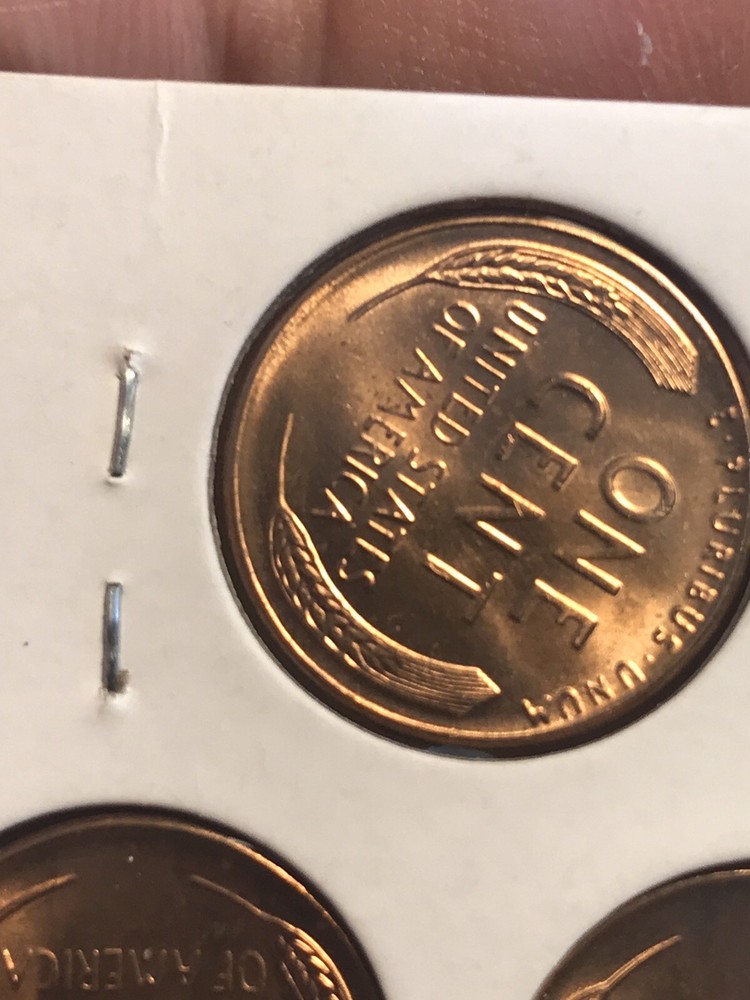 1958 Wheat Penny X3