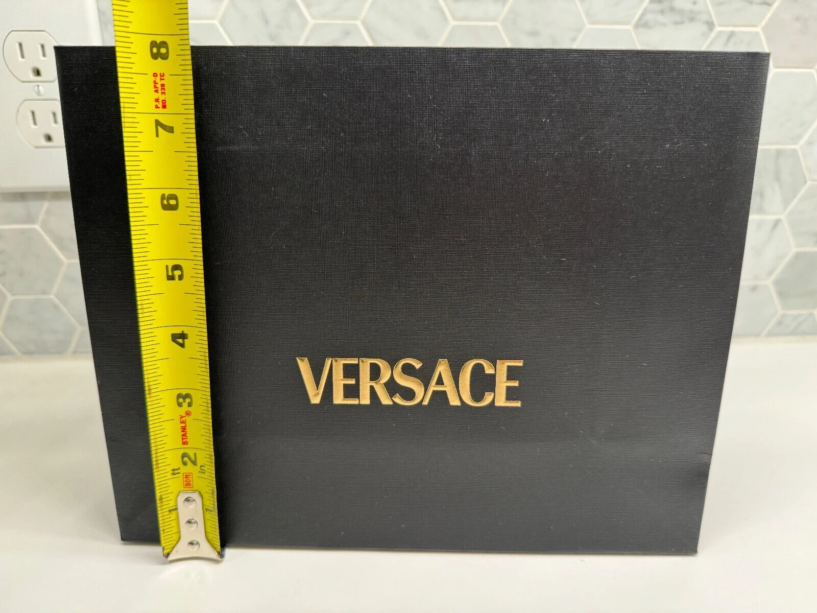 Versace Shopping Bag & Gift Box Black/Gold - Small, Medium, Large - Choose Size