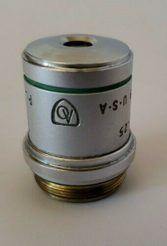 10X AO Plan Achro Objective CAT 1019 Microscope American Optical 10/.25