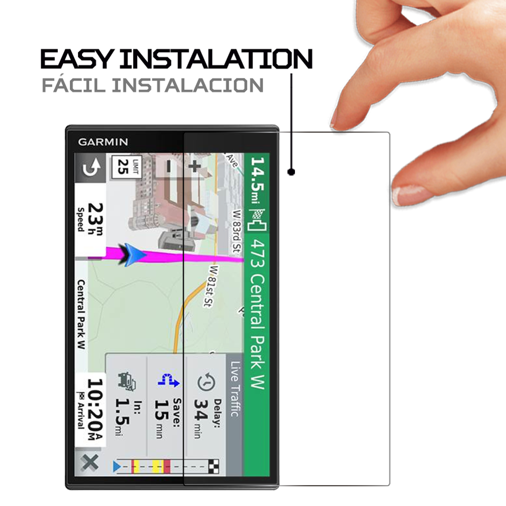ANTISHOCK Screen protector for Garmin DriveSmart 65 & Traffic