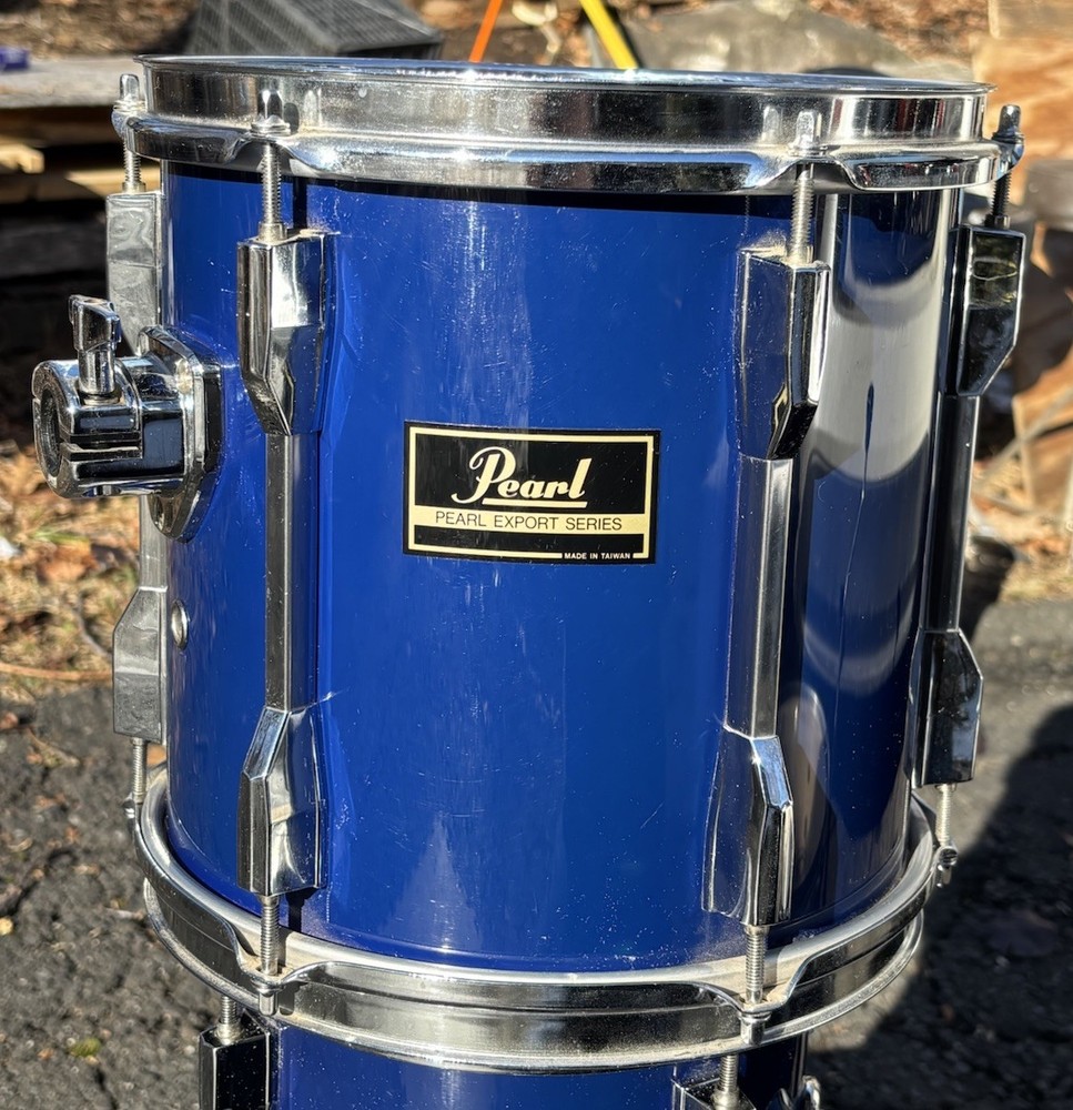 Pearl Export Blue 10” Tom Drum II