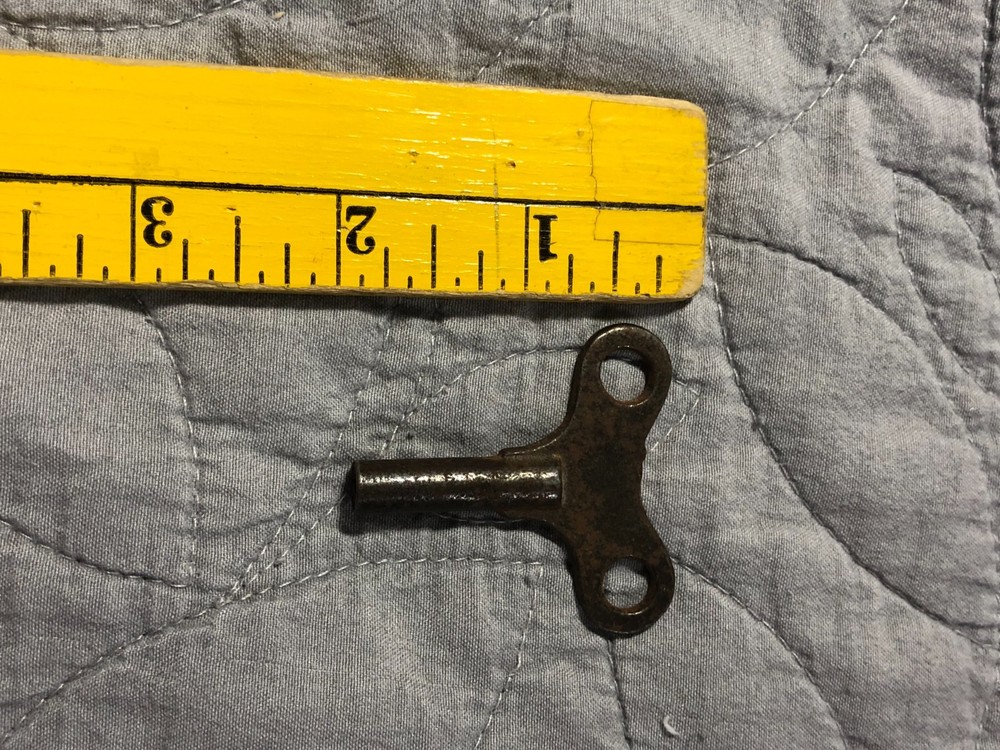 Clock Windup Key Used 1.75" Square Fit