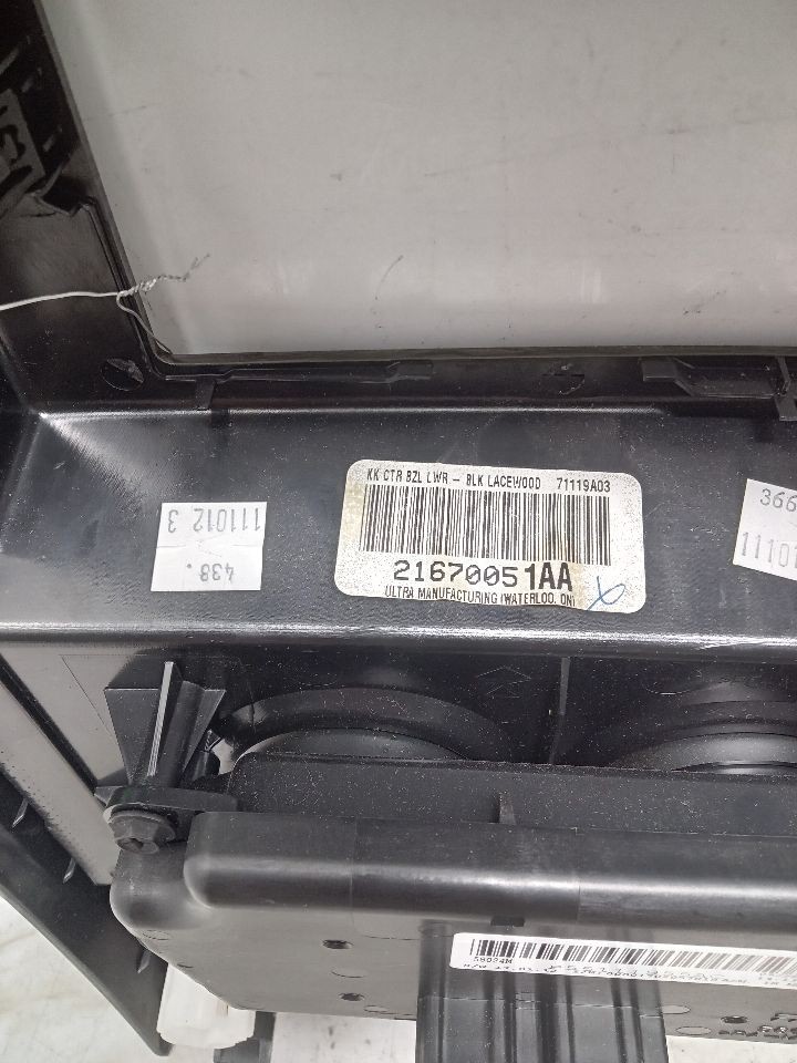 Used A/C Selector Switch fits: 2012 Jeep Liberty automatic temperature control U