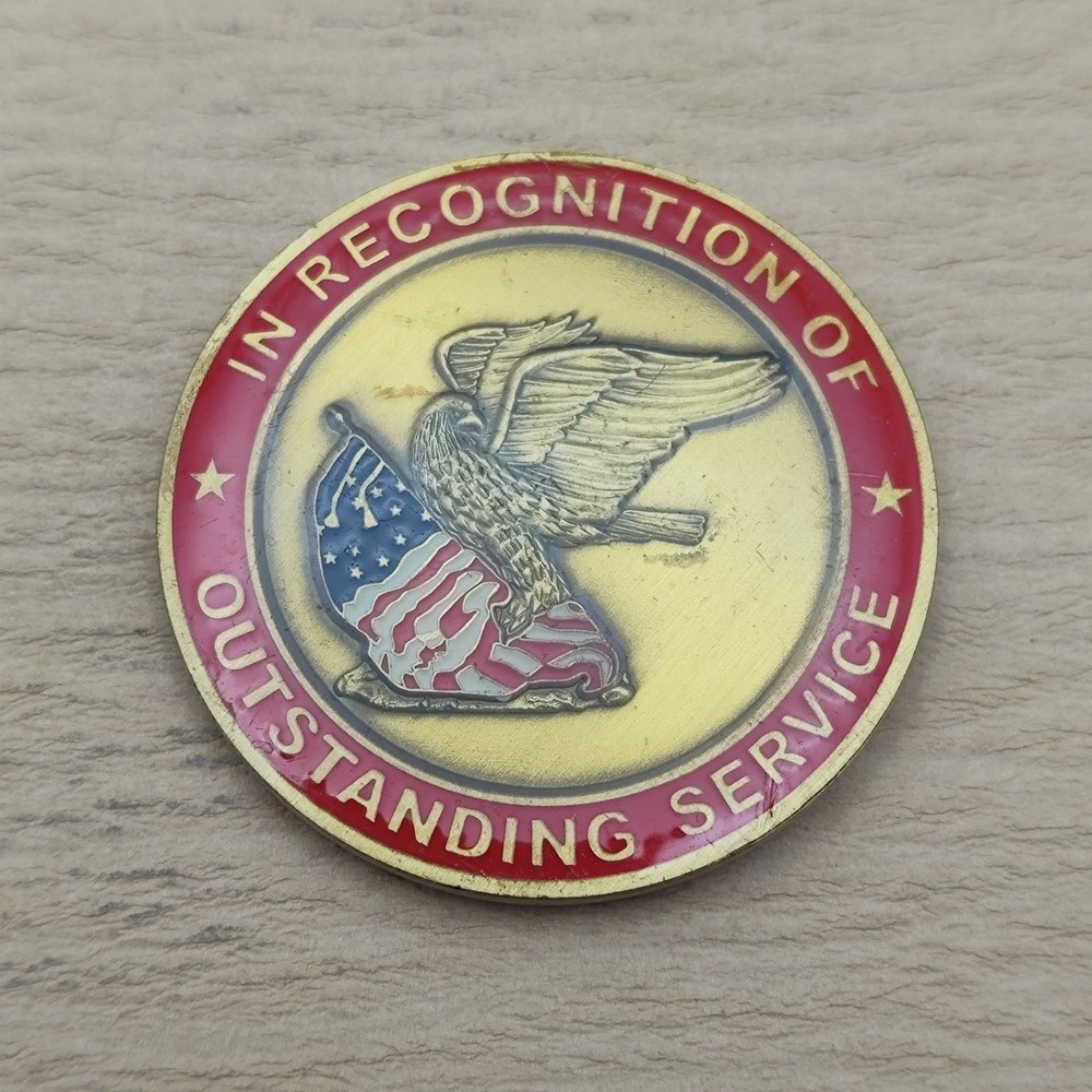 DHL Global Forwarding Challenge Coin