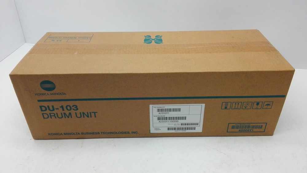 Konica Minolta DU-103 Drum Drum Unit A22C0Y1, Black