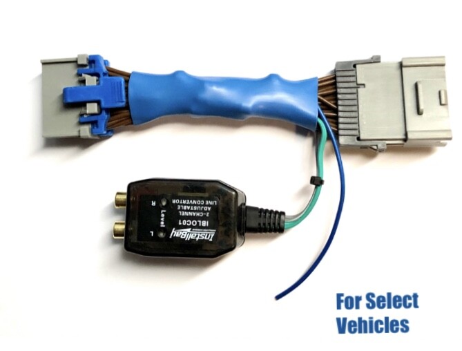 Car Stereo Add Amp Amplifier Adapter Interface for some 2000-2012 GM Chevrolet