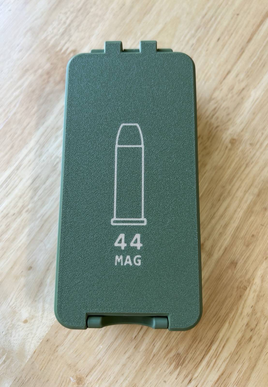 44 Magnum Ammunition Box 50 Round Capacity Made In The USA