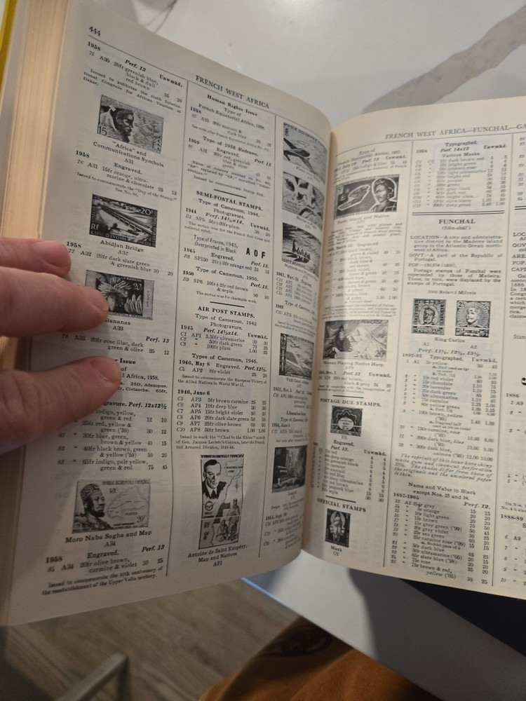 Scott Stamp Catalogue 1964