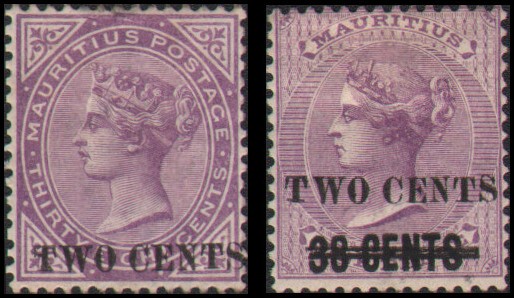 Mauritius #86-87 MH