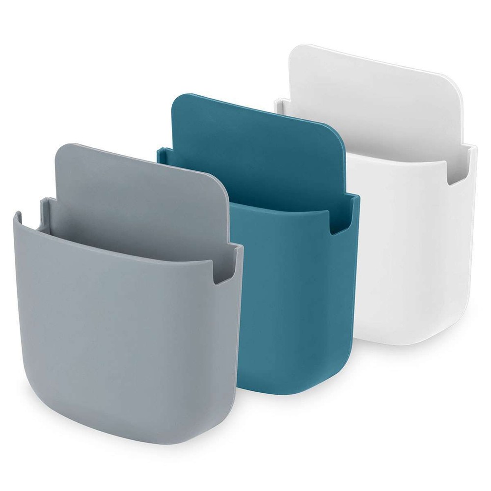 Remote Control Holder Phone Stand Wall Mounted Media Controller Organizer Box