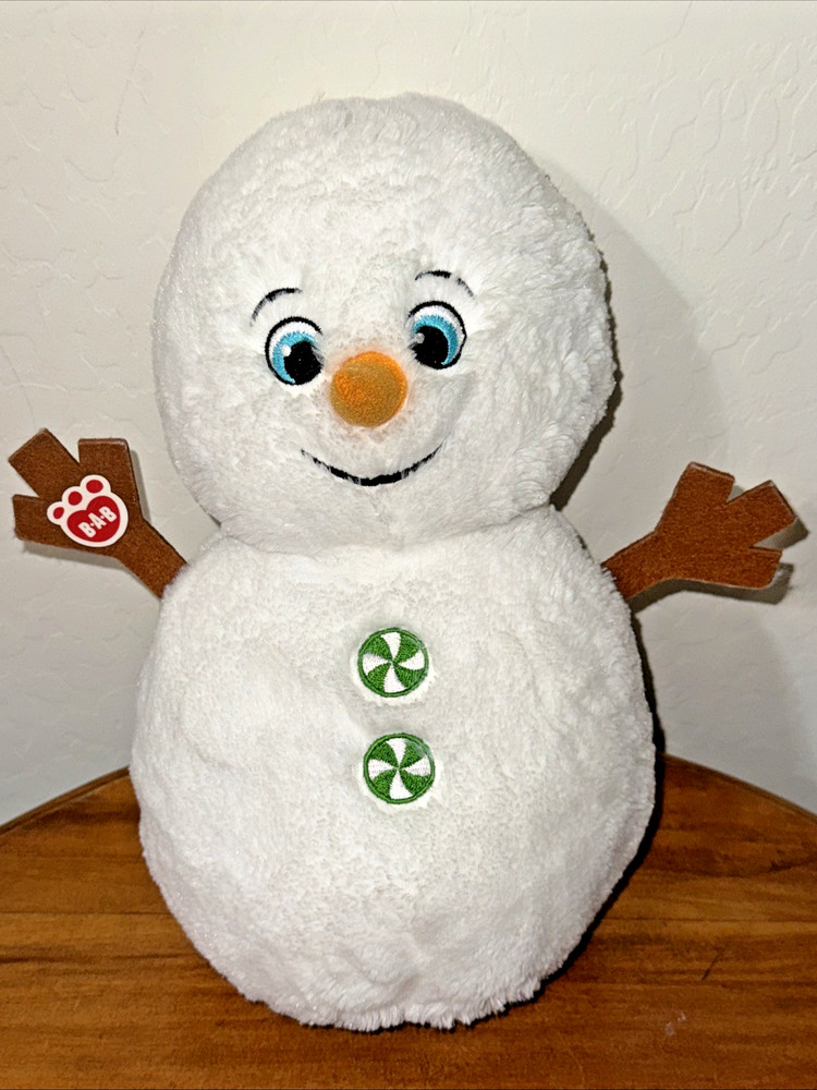 Build a Bear Snowman Plush