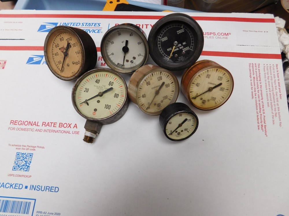 7 used Pressure Gauge