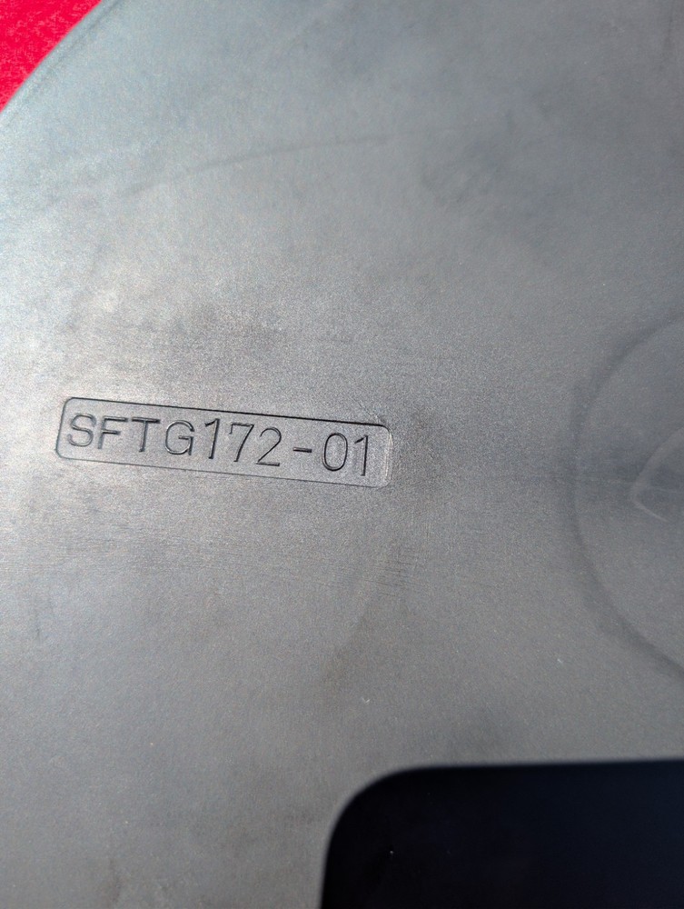 Technics SFTG172-01 Original Thick Rubber Mat With FELT MAT