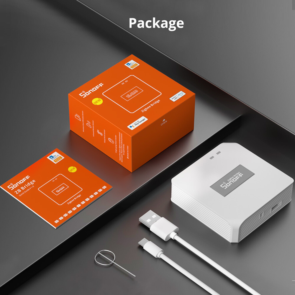 SONOFF Upgrade Zigbee Bridge Pro Gateway WIFI Smart Home Wireless Remote Control