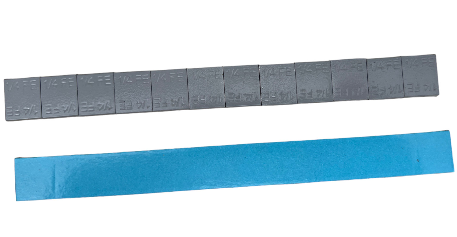 6 BOXES BUNDLE GRAY WHEEL WEIGHTS 1/4 OZ ADHESIVE TAPE 54 LBS LEAD-FREE 3456Pcs.