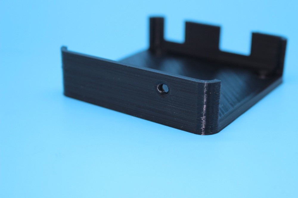 Black Hubitat Elevation Wall Mount Holder Automation Hub C7 & C5