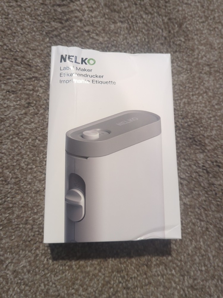 Nelko Label Maker Machine with Tape, P21 Bluetooth Label Printer, Wireless Mini