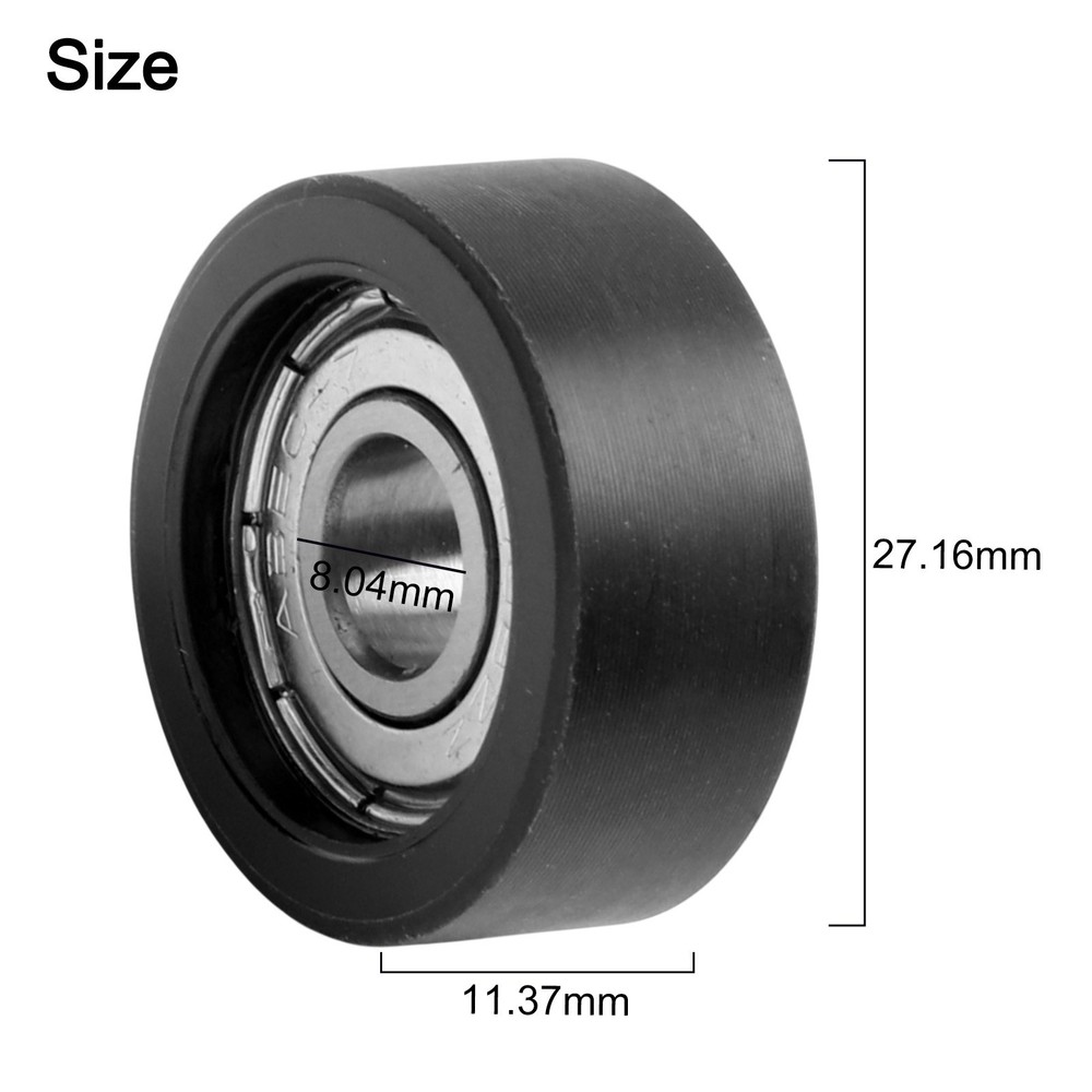 Smooth Rolling Replacement Wheels For Rowing Machines High Load Capacity