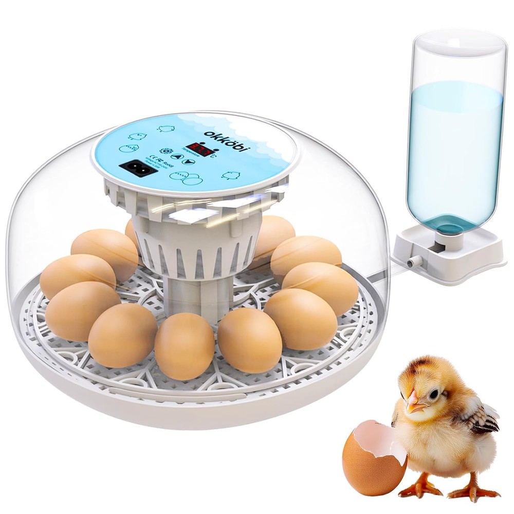 M12 Egg Incubator Automatic Turner Broody Hen Replacement Hatching Machine