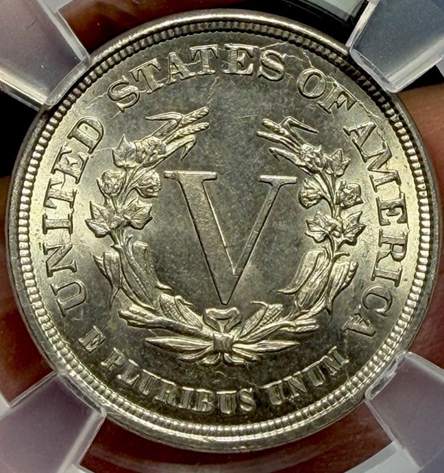 1883 Liberty V Nickel No Cents NGC MS63 Choice Uncirculated