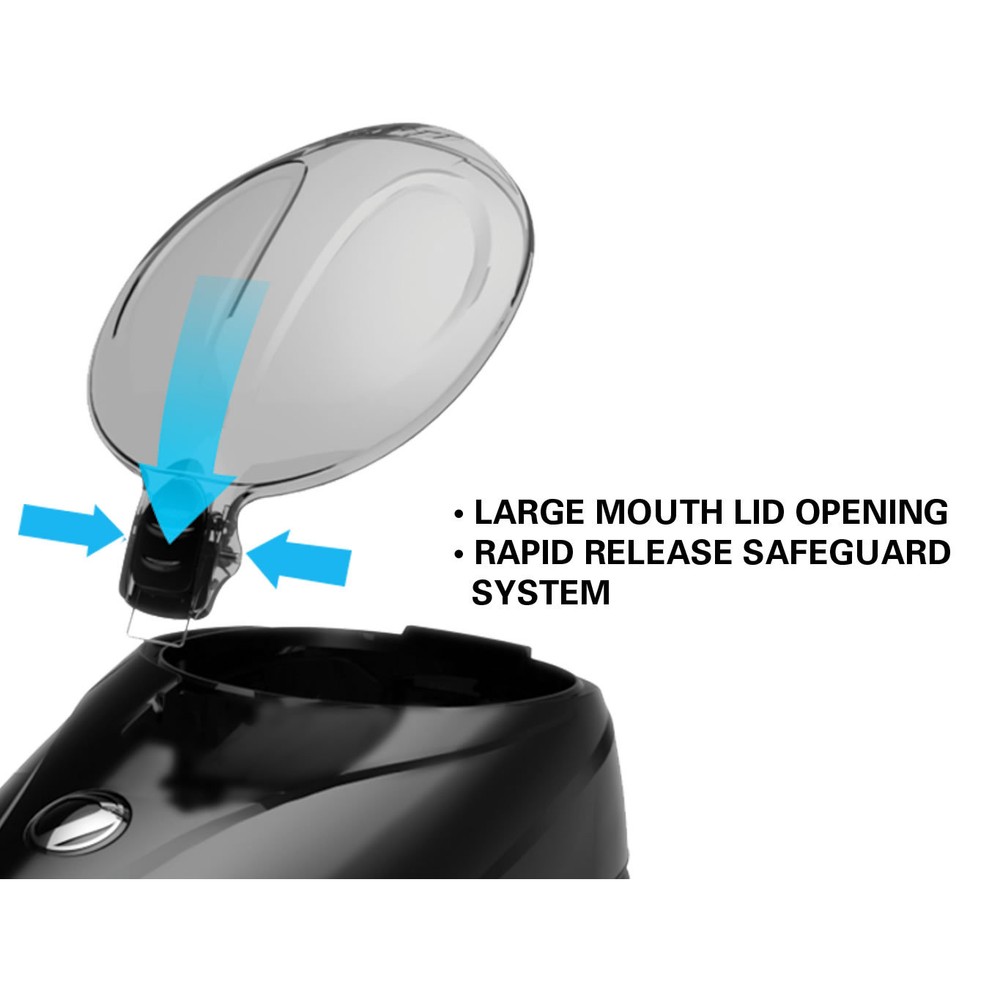 Dye R2 Loader / Hopper - Black / Black - Paintball