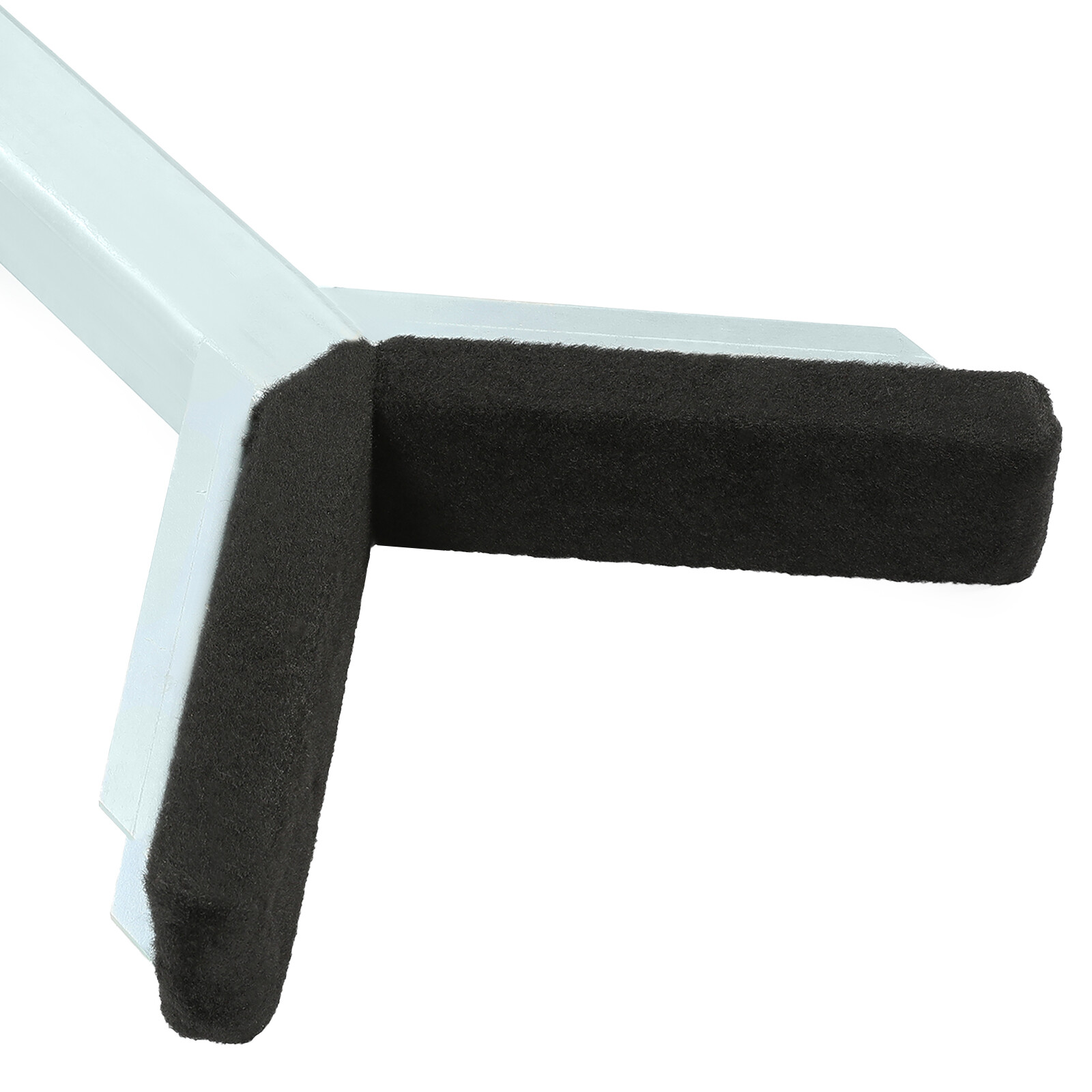 Adjustable Bow Rest Catcher Assembly For Boat Trailer Zinc-Plated Post Carpeted