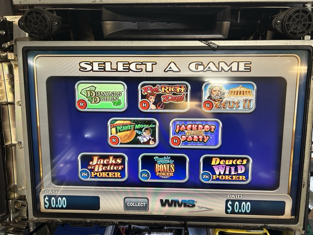 WMS BB2 MULTI GAME SOFTWARE 8 games