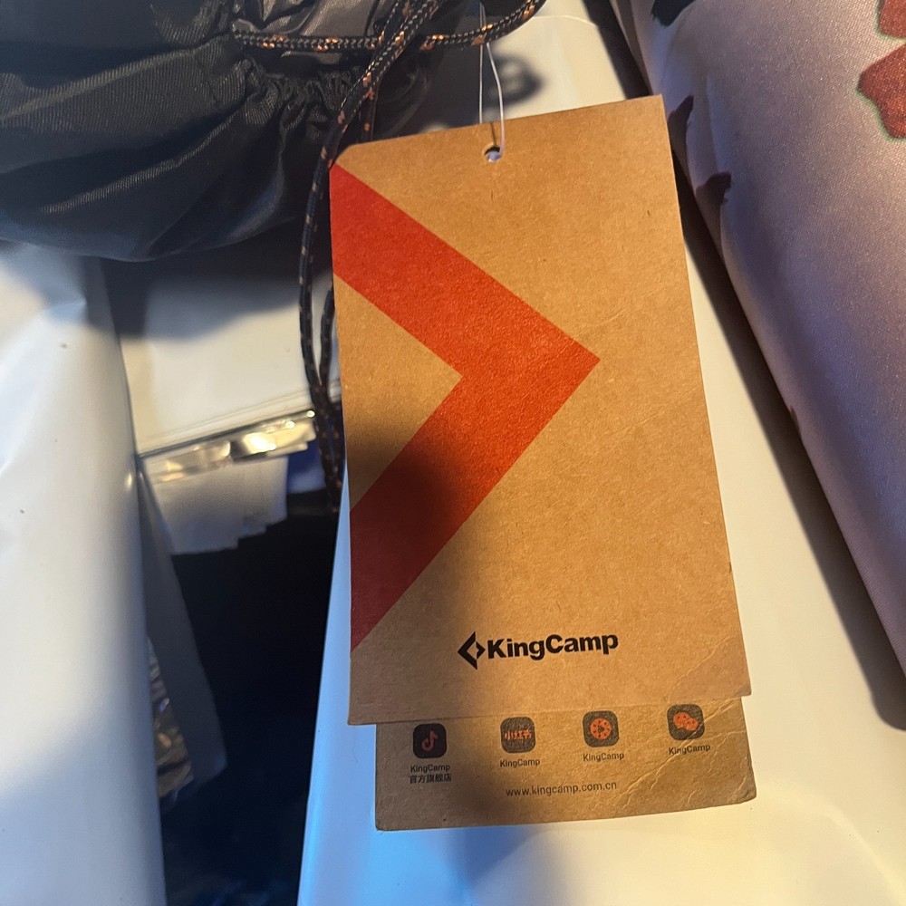 KingCamp Oasis 250 Sleeping Bag Gray Polyester 44 Degrees