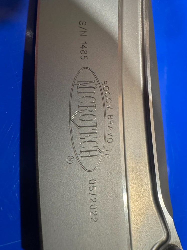 Microtech Socom Bravo T/E 261-7 CFTI Folding Knife