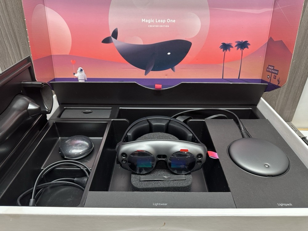 MAGIC LEAP ONE Creator Edition Augmented Reality AR Headset Kit Size 1 M9001