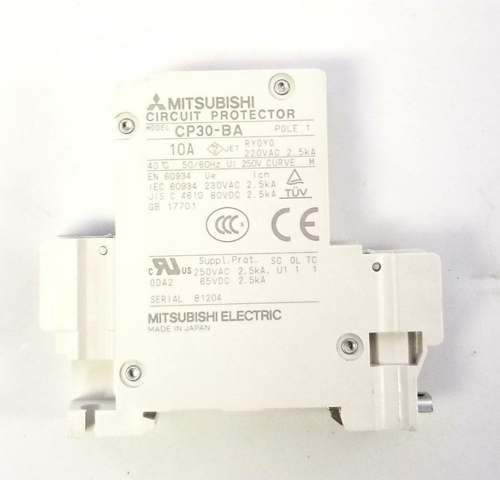 Mitsubishi CP30-BA Circuit Protector 10A 1 Pole