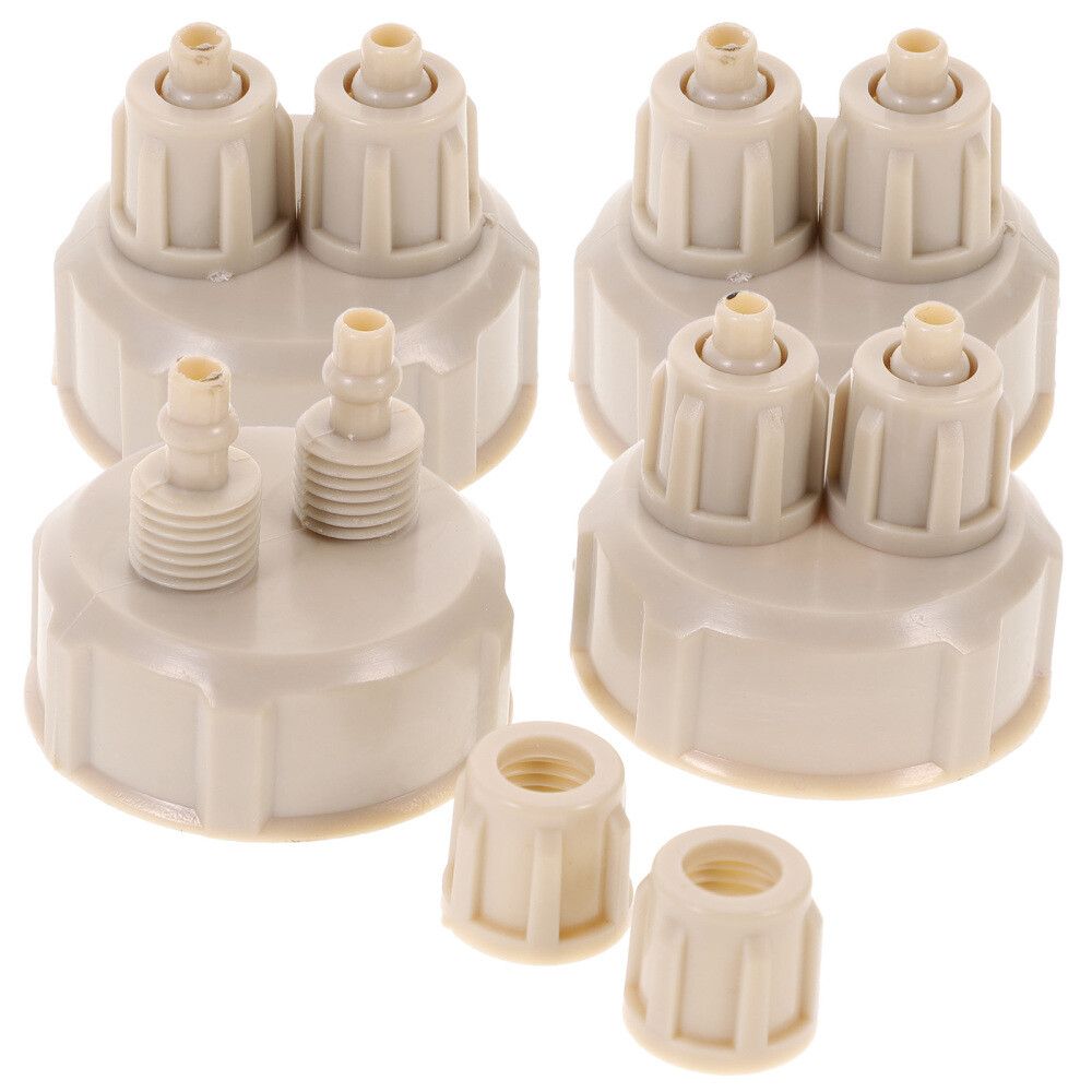 4Pcs CO2 Bottle Cap For Live Plant CO2 Diffuser Air Generator System Tool US
