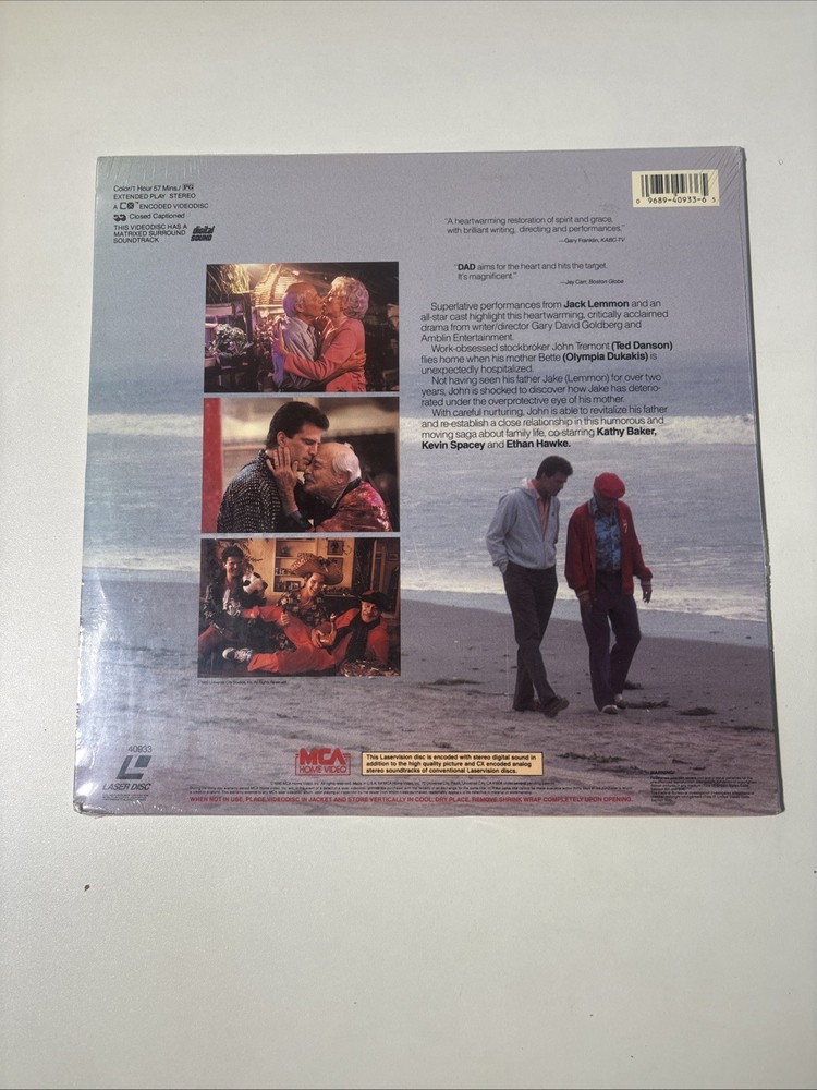 Dad Jack Lemmon Ted Danson Ethan Hawke Laserdisc