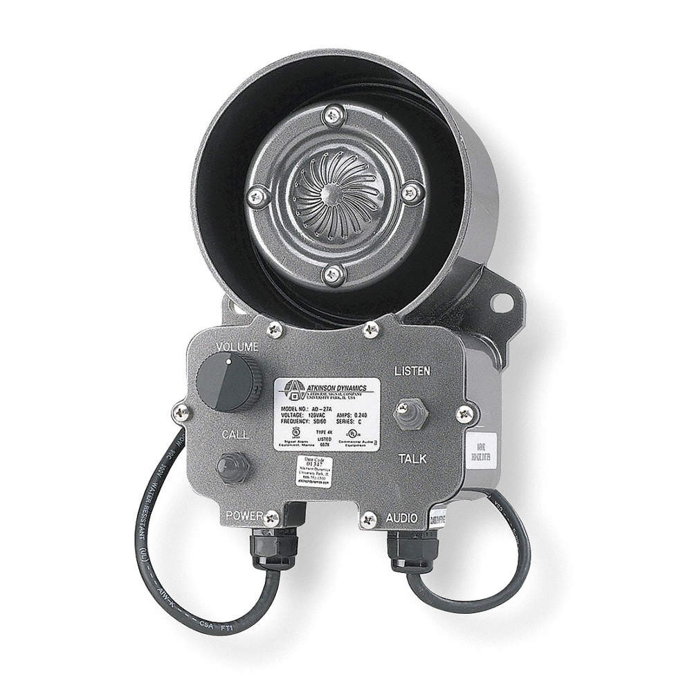 ATKINSON DYNAMICS AD-27AC Intercom, Master 2GUC2