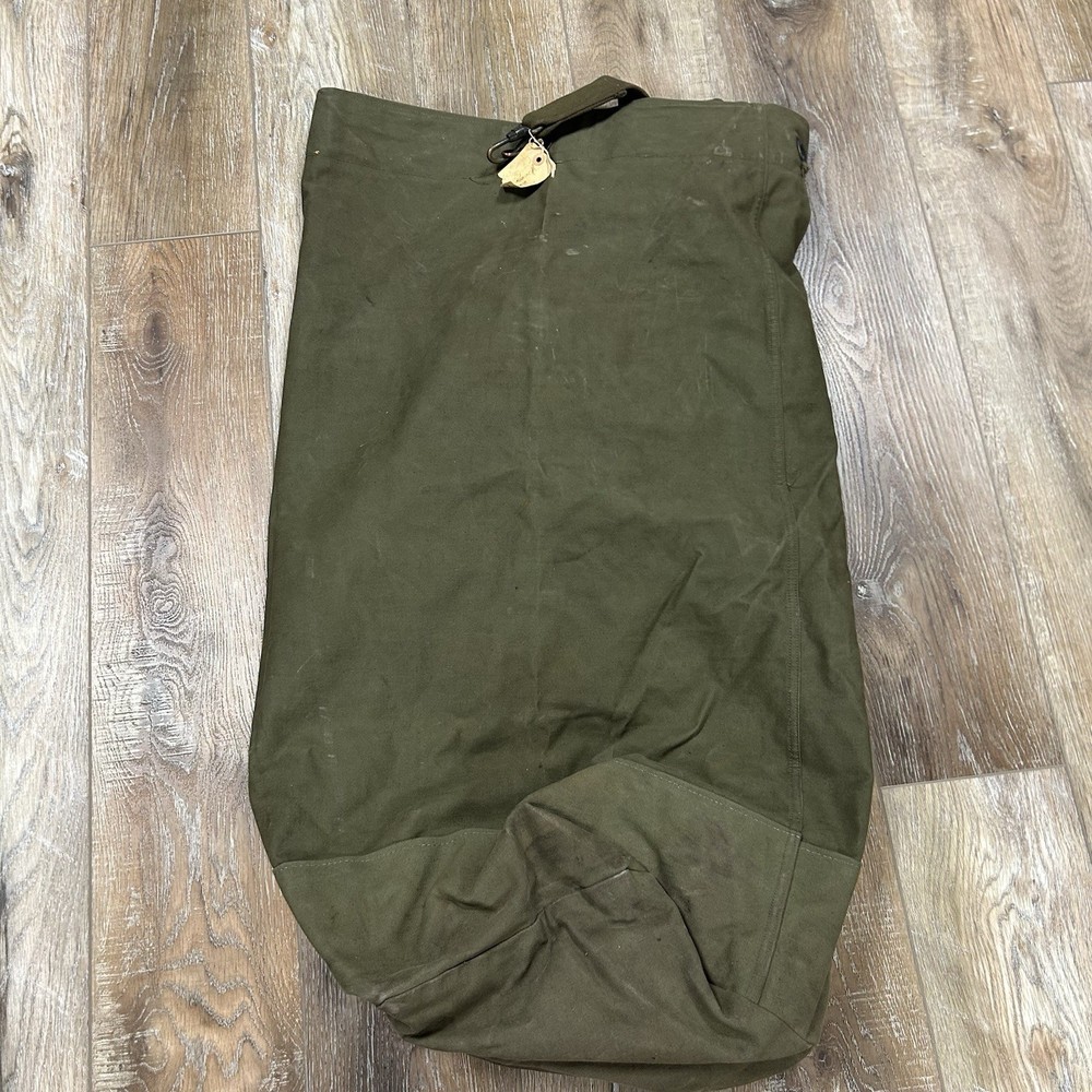 WWII - Korean War Era U.S. Army Personal Effects Duffle Bag Uniform Ike Jacket