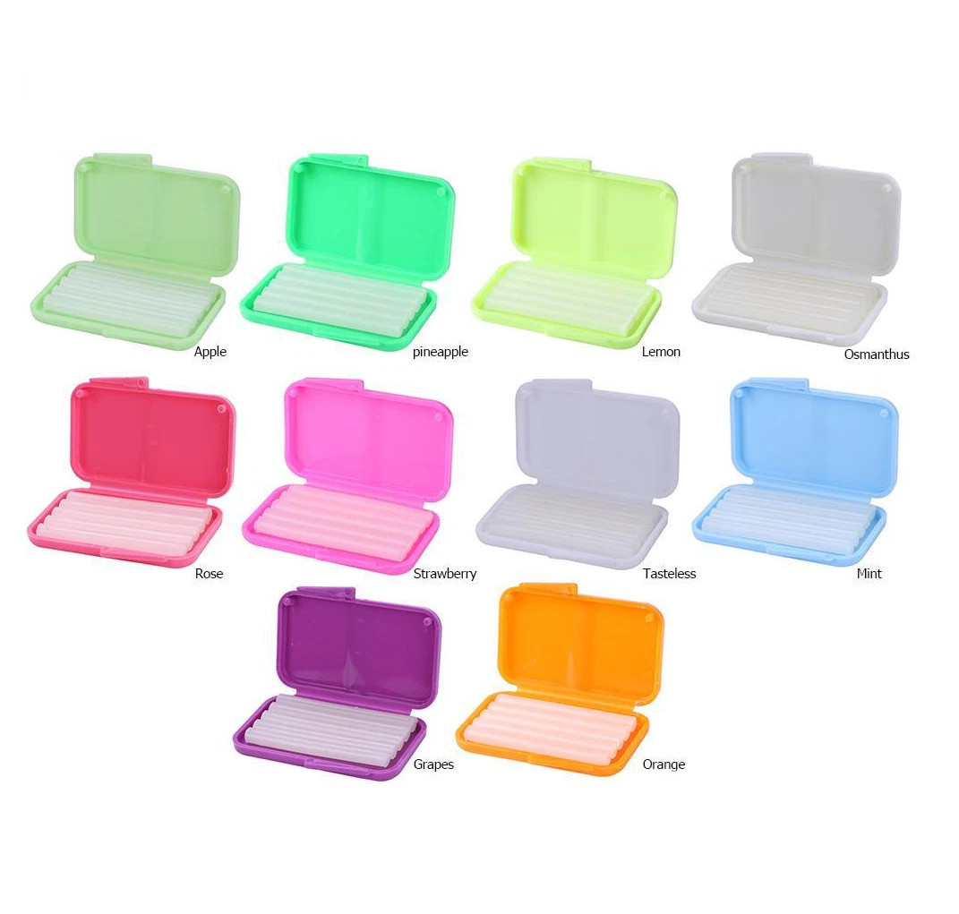 100Packs 10 Fruit Scent Dental Orthodontics Ortho Wax For Braces Gum Irritation
