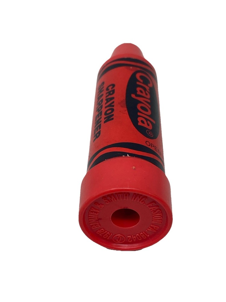 Vintage Crayola Crayon Sharpener Red