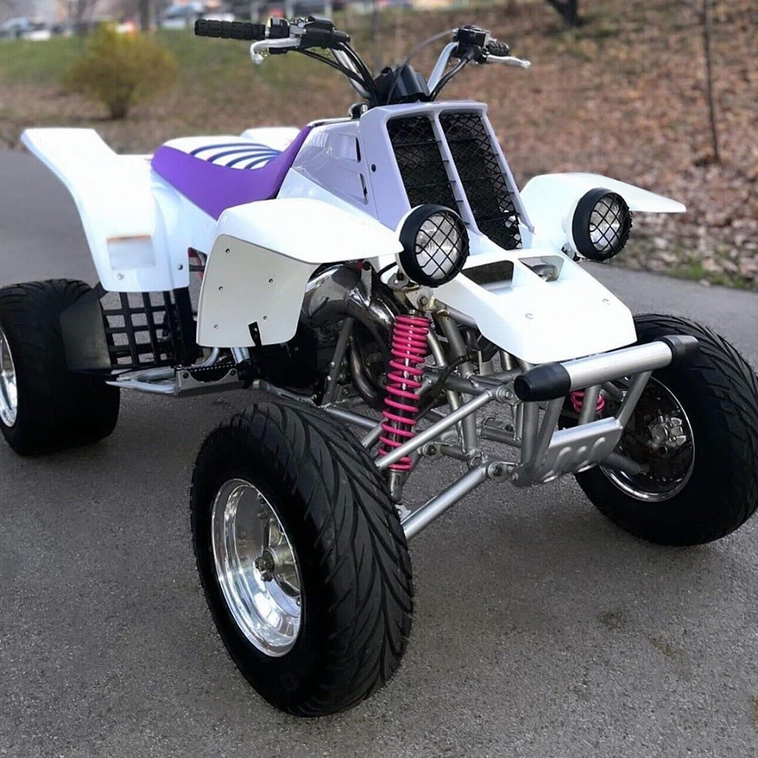 New Front Bumper Silver For 1987-2006 For Yamaha Banshee 350 YFZ350