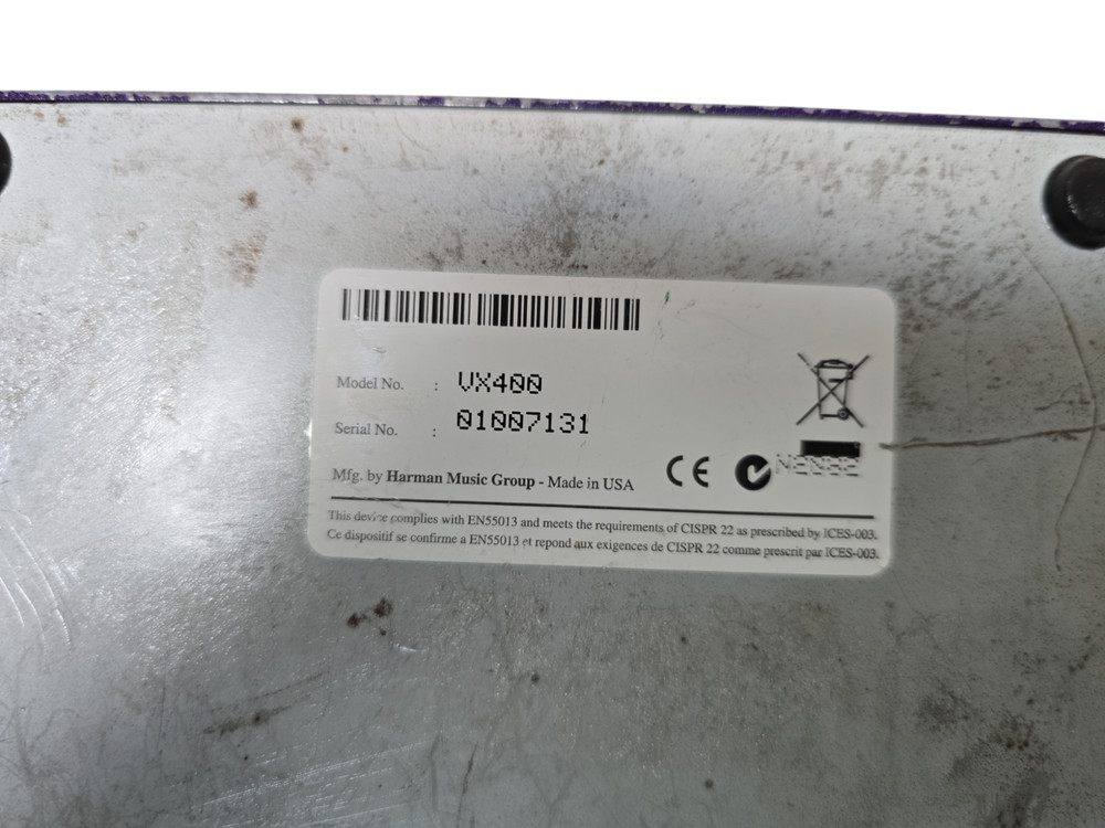 DIGITECH Vx400 Vocalist Multi-Effects Pedal Processor