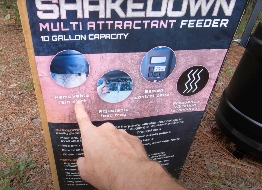 On Time Rice Bran Feeder